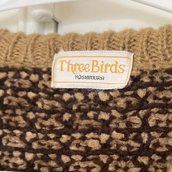 Vintage Japanese cardigan sweater - Picture 6 of 14